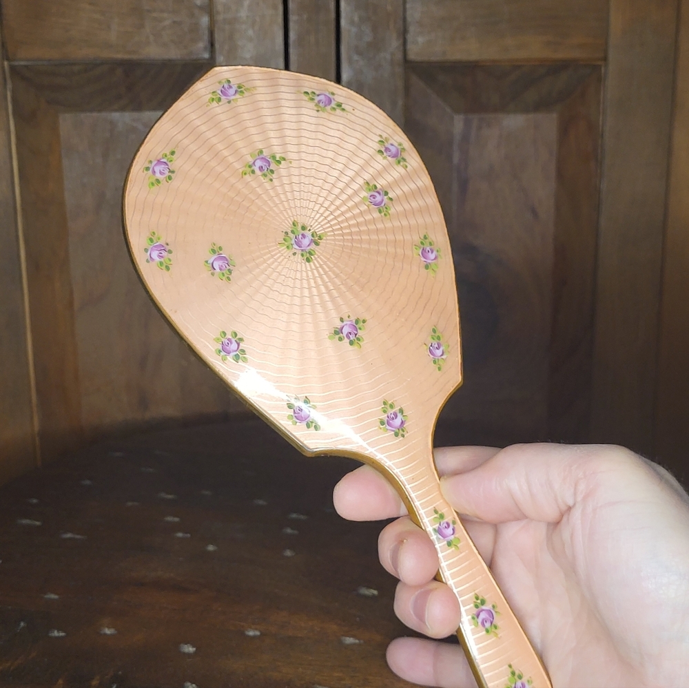 Elegant Floral Hand Mirror - Picture 14 of 17